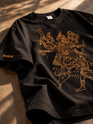 Mahishasura Mardini — Durga Oversized T-Shirt