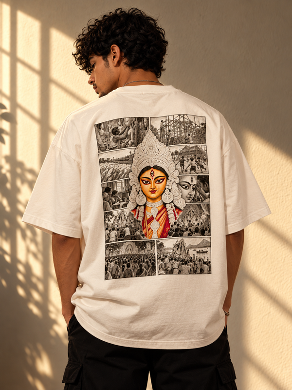 Pujo Chronicles - Oversized T-Shirt