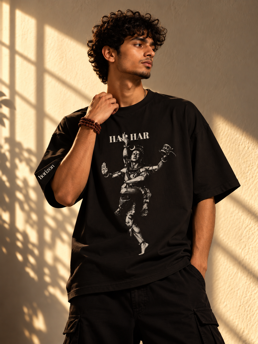 HAR HAR MAHADEV - Shiva Oversized T-Shirt