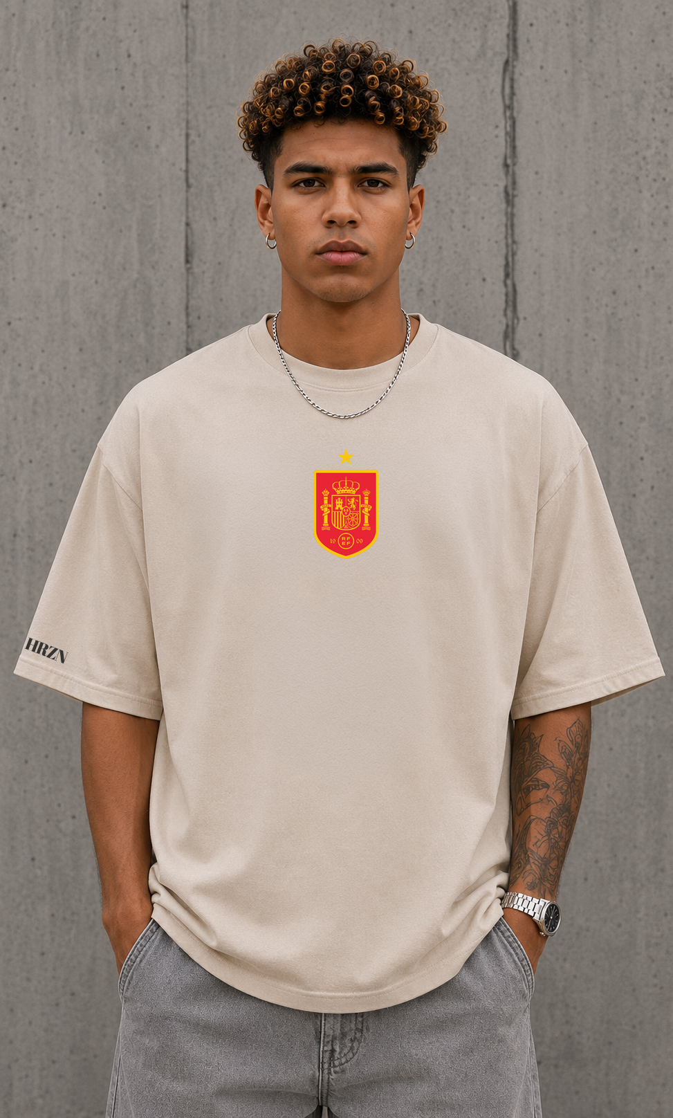 Spain Hasta El Final Oversized T-Shirt