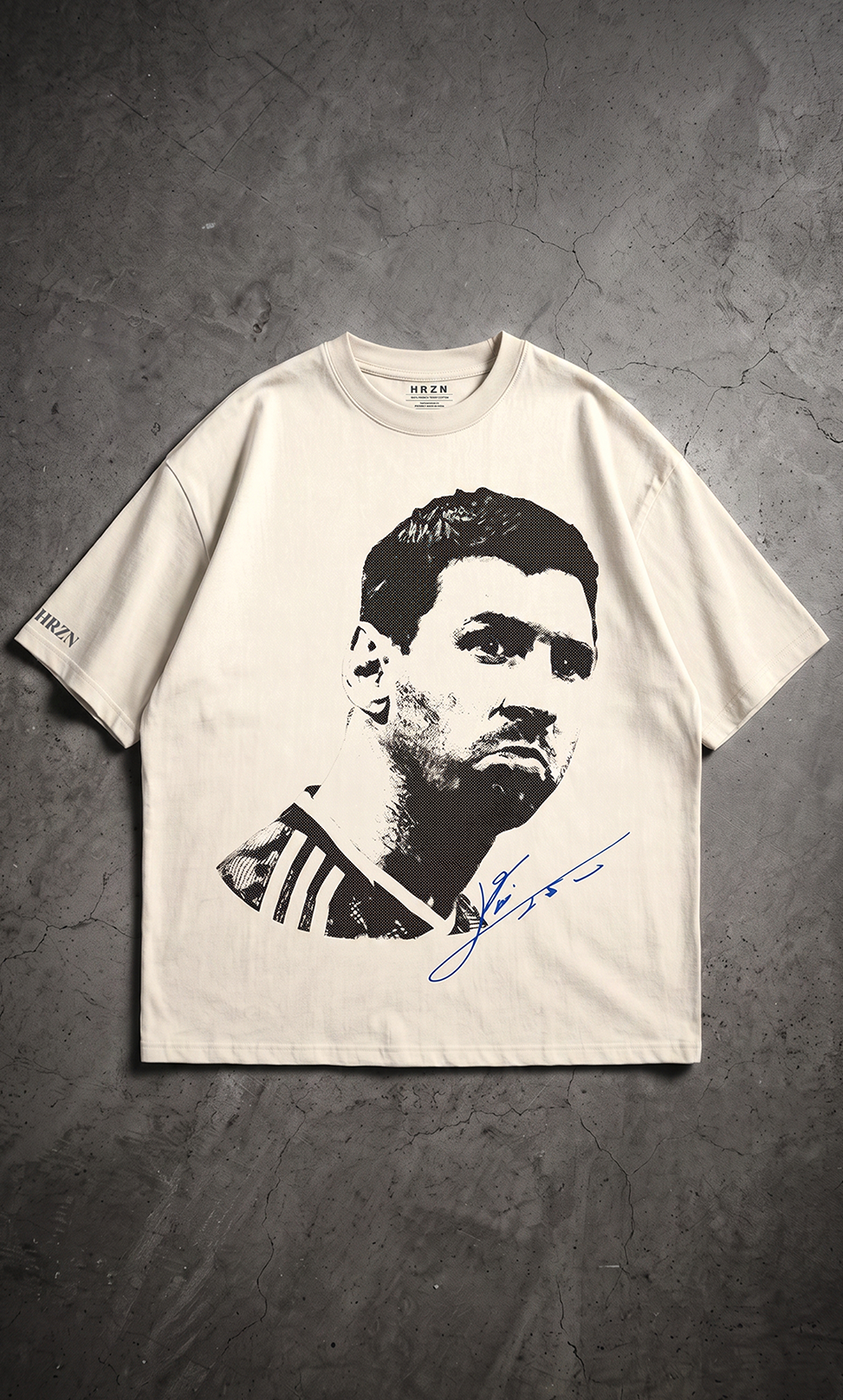 Messi - The Look Oversized Premium Cotton T-Shirt
