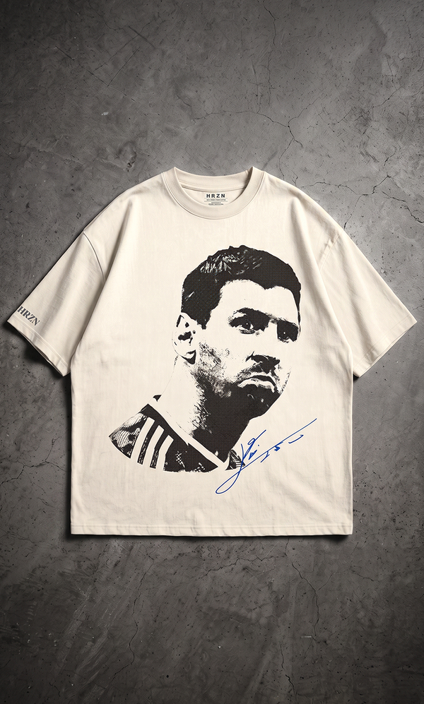 Messi - The Look Oversized Premium Cotton T-Shirt